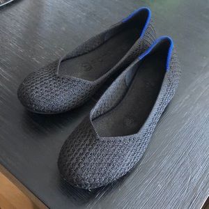 Rothy’s Black Honeycomb Flats